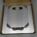 Foldable Laptop Stand, Height Adjustable Ergonomic Computer Stand for Desk, Aluminum Portable Laptop Riser Holder Mount Compatible with MacBook Pro Air, HP, Dell 10-16"