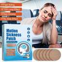 2 x 20PCS Motion Sickness Patches, Anti Nausea Sea Sickness Patch for Cruise, No Side Effects for Car and Boat Rides, Ships, Cruise and Airplane & Other Forms of Transport - for Adults and Kids (20PCS)