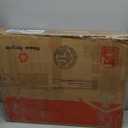 Farmhouse Nightstand with Charging Station, Grayish White End Table Bedroom with Storage Living Room Side Table Beige Night Stand Industrial Bedside Bed Table with USB Ports and Outlets, Grayish White