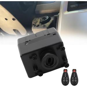 Dasbecan 601-082 Wireless Ignition Module Switch (Need Programming) Compatible with 2011-2013 Dodge Challenger, Ram 1500 2500 3500 4500 5500, Jeep Grand Cherokee Replace# 68105739AC 5026533AE
