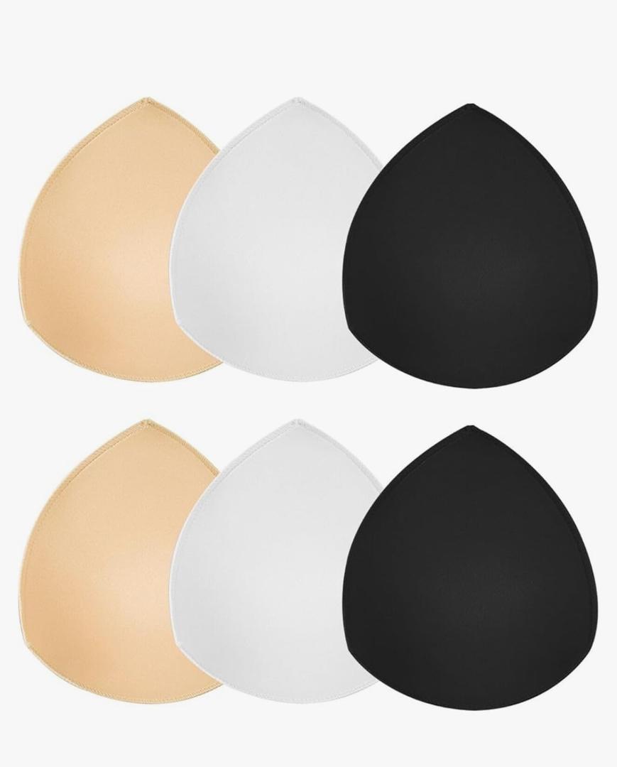 TopBine Bra Pads Inserts (Count of 6)
