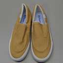 Obtaom Slip On Shoes Canvas Slip On Sneakers Comfy Arch Support Loafers Casual Canvas Fashion Sneaker(Tan,10 Women/8 Men)