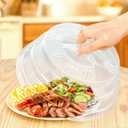 Large Microwave Splatter Cover for Food 11.8 inch,High Transparent Silicone Microwave Cover, Microwave Food Cover BPA Free Non Toxic Collapsible Microwave Plate Cover- Transparent