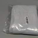 Vatge Sidelight Door Curtains for Front Door - Light Filtering Tie Up Shades, Privacy French Window Covering for Glass/Patio, 1 Panel, W12 x L70, Greyish White