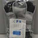 Lightweight Hydration Backpack, Women's Running Vest with 1.5L Water Bag, Suitable for Hiking, Cycling, and Outdoor Activities (Black)