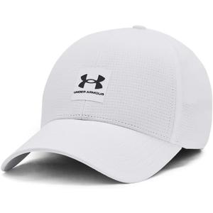 Under Armour Mens Iso-chill ArmourVent Stretch Fit Hat (X-Large-XX-Large, (100) White / / Castlerock) Under Armour Mens Iso-chill ArmourVent Stretch Fit Hat (X-Large-XX-Large, (100) White / / Castlerock)