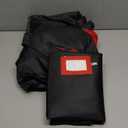 ZOBER 2 Pack Oxford Christmas Wreath Storage Container 36 Inch - Wreath Bag for Artificial Wreaths Box - Waterproof Fabric, Dual Zippered Wreaths Storage Bag With Strong Durable Handles - Black