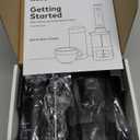 Keurig SimpleCafe Frother, Rechargeable Handheld Milk Frother for Lattes, Cappuccinos & Iced Coffee, USB Cord Included, Microwave-Safe Frothing Cup, Hot & Cold Foam Maker