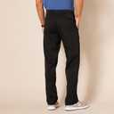 Amazon Essentials Men's Classic-Fit Stretch Golf Pant, Black, 38W x 28L