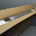 RV Window With Integrated Exhaust Fan, 30" W x 20" H, DOT-Compliant Sliding Replacement for Campers Cargo and Trailers, Complete with Trim Ring