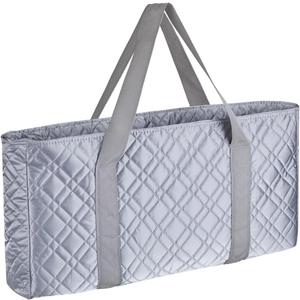 Premium Silver Mah Jongg Carry Bag – Professional Soft Case with Extra Storage