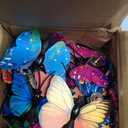 Butterfly Thumb Tacks,Leery Colorful Thumb Tacks Decorative Push Pins Cute Pushpins for Photo Wall Cork Board Bulletin Board Home Office Cubicle Pattern Wall Random Pattern Decorations (40)