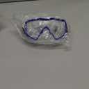 Adult Pano 3 Scuba Diving Mask, Tempered Glass Snorkel Mask Anti-Fog Swim Mask No Leakage Swim Goggles with Nose Cover Snorkeling Gear for Snorkeling, Freediving, Swimming (Clear Blue)