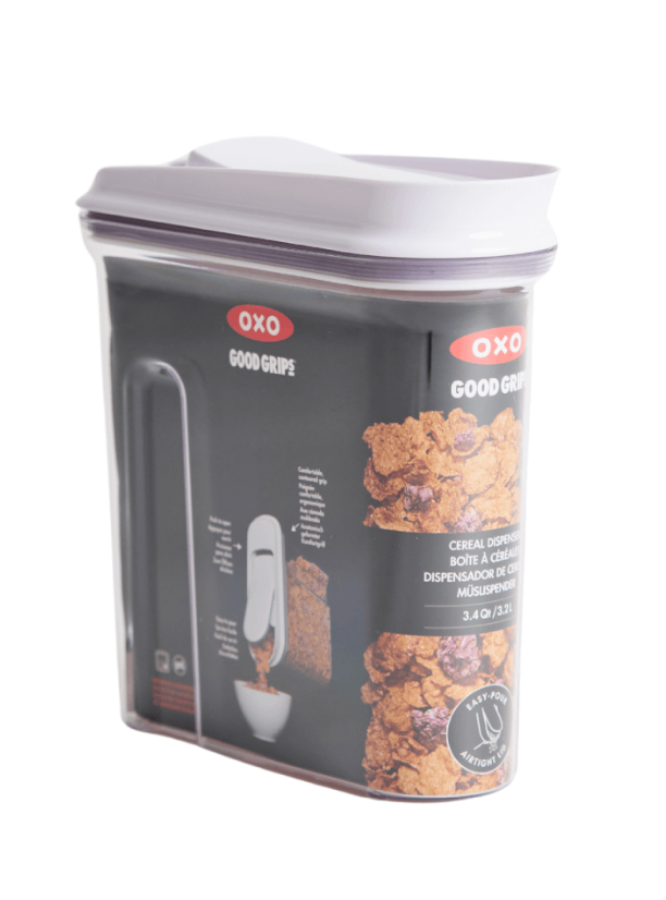 OXO Softworks POP Medium Cereal Plastic Dispenser - 3.4 Qt