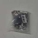 AI'MAGE Women's Bikini Sets Reversible Wear Cutout One Shoulder Top with Mid Waist Two Piece Bathing Suit (Large, Black Leopard)