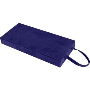 Colingmill Personal Prayer Kneeler Pad 18 3/4 Inch Christian Kneeling Pillow Microfiber and High Density Foam Personal Religious Prayer Kneeler Pad Pillow Bench for Kneeling Christian Gift(Navy Blue), 19.49 x 8.27 x 2.24 inches