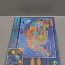 Puzzles for Kids Ages 4-6  2 x 60 Pieces Puzzles for Kids 3 4 5 6 7 8 Year Old  United States Puzzle & Solar System Floor Puzzle  Educational Learining Toys for Boys and Girls