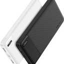 AsperX 2-Pack 10000mAh USB C Output Portable Charger Power Bank Fast Charging, Portable Phone Charger External Battery Pack for iPhone, Samsung, Google LG and Heated Vest, Black