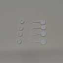 Straw Cover for YETI Cup, 4 Sets Silicone Spill Stopper Compatible with YETI Tumbler, Leak Proof Kit of Mug Accessories Including 4 Straw Cover, 4 Leak Proof Stopper (White 4PCS)