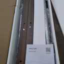 GarveeHome 63-83" Extendable Dining Table, Industrial Rectangular Dining Room Table for 6-8 People, Expandable Kitchen Table with Heavy Duty Metal Frame for Dining Room, Kitchen & Parties, Brown