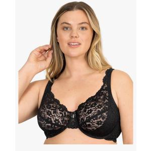 Signature Lace Unlined Underwire Bra with Added Support Size 46DD