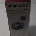 Momcozy CozyPro Nursing Pillow - All Around Lumbar & Arm Support - Safety Fence, Firm & Springy Memory Foam-Stable, Ergonomic Support, Easier Breastfeeding, Wider Cushion, Adjustable, Removable Cover