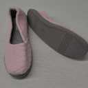 Dearfoams Women's Comfort Memory Foam Indoor Outdoor Katie Slip On Loafer Ballet Slipper 9-10 (Pink)