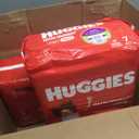 Huggies Size 7 Baby Diapers, Little Movers HuggFit 360 Baby Diapers with 360 Waistband, Size 7 (41+ lbs), 88 Count (2 Packs of 44), Packaging May Vary