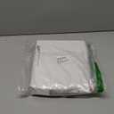 YEAKE Vanity Makeup Mirror with Natural Bamboo Stand, 8 Inch Double Sided 360 Degree Swivel Magnifying Mirror for Table, Desk, Countertop Shaving Make Up (White-rectangle (1x,2x))