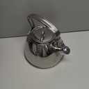 All-Clad Specialty Stainless Steel Tea Kettle 2 Quart Induction Pots and Pans, Cookware Silver