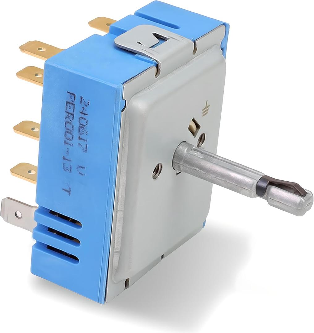 DG44-01007B Range Surface Element Switch Replaces Parts: DG44-01007A, PER001-03, PER001-13 T, 4929395, AP6003098, PS11735755, EAP11735755, DG44-01007B Control Switch Compatible with Samsung