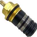 94282000 3/4-Inch Thermostatic Cartridge Valve Spare Parts Fit for Hansgrohe Ecostat Showers two-hole and three-hole thermostatic tub fillers, with Brass Stem