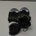 SlowTon Dog Shoes - Waterproof Dog Snow Boots for Winter, Warm Booties with Non-Slip Rubber Sole, Reflective Paw Protector for Dogs Walking on Winter Cold Pavements Rain (Black, 1) (#1 (Width 1.6 inch) for 14-23 lbs)