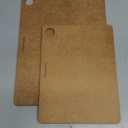 Freshware Wood Cutting Boards for Kitchen, Dishwasher Safe, Medium 12" x 9" and Large, 15" x 11.25", Set of 2, Natural