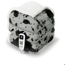 Heated Blanket Full Blanket - Fast Heating Electric Blanket, Soft Flannel Heated Full with 4 Time Settings,10 Heating Settings, Warm Gifts for Women & Mom & Grandma(72"x84"Cow Print Grey)