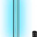 Qualirey 100W UV Light Sanitizer with Ozone Purifier for Room, UV Lamp with 3 Gear Timer Remote Control, Home Disinfection Device for Large Space, Disinfection Faster and More Thoroughly