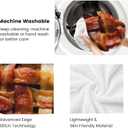 Fried Bacon 3D Funny Realistic Food Ultra-Soft Throw Blanket 80"x60" Travel All Season Bed Sofa Dorm Decor Bedding Bedroom (2 Style)