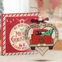 26 x Couples Christmas Ornament - Ideal Gifts for Couples, Perfect Couple 2025, Unique Couple Ornament, Distinctive Gift for Him and Her, Essential Holiday Ornaments for Couples (Couple Red Truck)