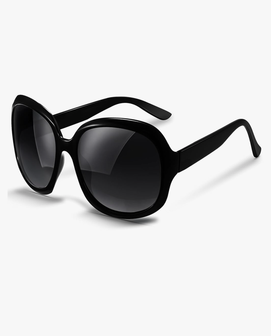 miyya Bug Eye Oversized Polarized Sunglasses Womens, Trendy Retro Sun Glasses for Women 2025, Oversized UV Protection Shades