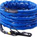 YUEWO Heated Water Hose for RV, Heated Drinking Water Hose with Thermostat 1/2" Inner Diameter -45F Temperature Resistance for Camper Garden Truck (50FT)