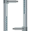 2 Piece Front and Rear Mower Deck Gauge Wheel Arm Replace Parts AM131288 AM131289 For John Deere Mower Decks, 48C 54C and 62C Diameter 1”, Compatible with GX345 GX355 4210 GT225 GT235 X465 X575 X585