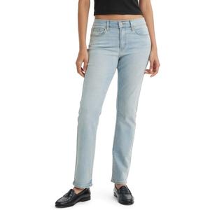 Levi's Women's Classic Straight Jeans, (New) Indigo Imagin. N Kn Dx, 32 Short