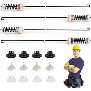W11400156 W11187091 Washer Suspension Rod Kit fit for whirlpool kenmore maytag crosley Parts PD00065760 WTW7120HW0 MVW7230HW0 MVW7232HW0 WTW8127LC0 Suspension Springs
