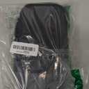 Canboc Travel Carrying Case for Asthma Inhaler, Handheld Spacer for Adults and Kids, Masks, Hard Inhaler Case with Mesh Pocket fit Medicine and Other Essentials, Black (CASE ONLY)