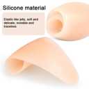 Silicone Knee Pads,Adhesive Knee Brace KneePad for Skiing Skating,Snowboarding,Ateboarding,Roller Skating,Rollerblading,Dancing,Unisex,Light Skin,M