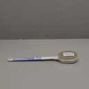 Back Scrubber Anti Slip for Shower, Shower Brush Long Handle with Stiff and Soft Bristles, Body Exfoliator for Bath or Dry Brush(Blue)