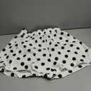 Polka Dot 2 Piece Sets for Women Summer Lounge Sleeveless Peplum Top Shorts Set Vacation Beach Matching Outfits Size M