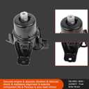 5Pcs Engine Motor Mount & Transmission Mount, Fit For Nissan Altima 3.5L 2007-2012 & For Maxima 3.5L 2009-2014, Replace OE: A4355HY, A4356HY, A4365HY, A7361, A7363