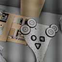 Asweets Wooden Baby Walker Push and Pull Learning Activity Walker Kids Activity Toy Multiple Activities Center Develops Motor Skills & Stimulates Creativity (Natural)