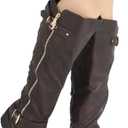 DREAM PAIRS Women's Knee High Boots Wide Calf Low Heel Riding Boots Fall Tall Boots for Women (9.5, Brown)